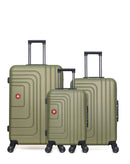 Lot de 3 Valises Rigides Grand Format, Taille Moyenne et Cabine RUTI