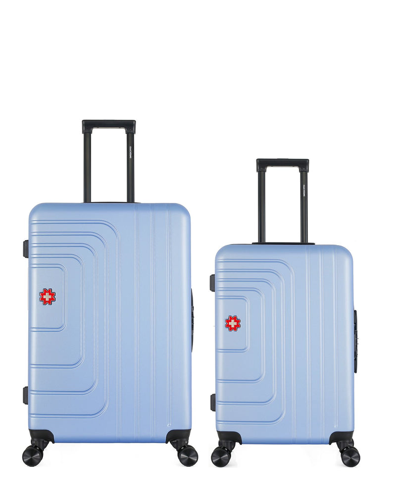 Lot de 2 Valises Grand Format et Taille Moyenne RUTI
