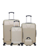 LOT DE 4 - Valises grand format, weekend, cabine et vanity SELENGA