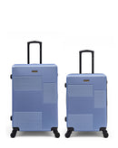 Lot de 2 Valises Rigides Grand Format et Taille Moyenne LIVIA