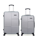 Lot de 2 - Valise grand format et valise weekend MIAMI