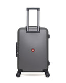 Lot de 2 Valises Rigides Taille Moyenne et Cabine XXS AIGLE