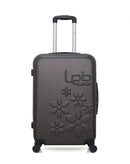 Lot de 2 Valise Taille Moyenne et Vanity Rigide ELEONOR