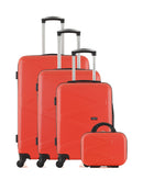 Set de 4 Valises Rigide AMAZONE-C