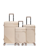 Lot de 3 Valises Rigides Grand Format, Taille Moyenne et Cabine WOHLEN