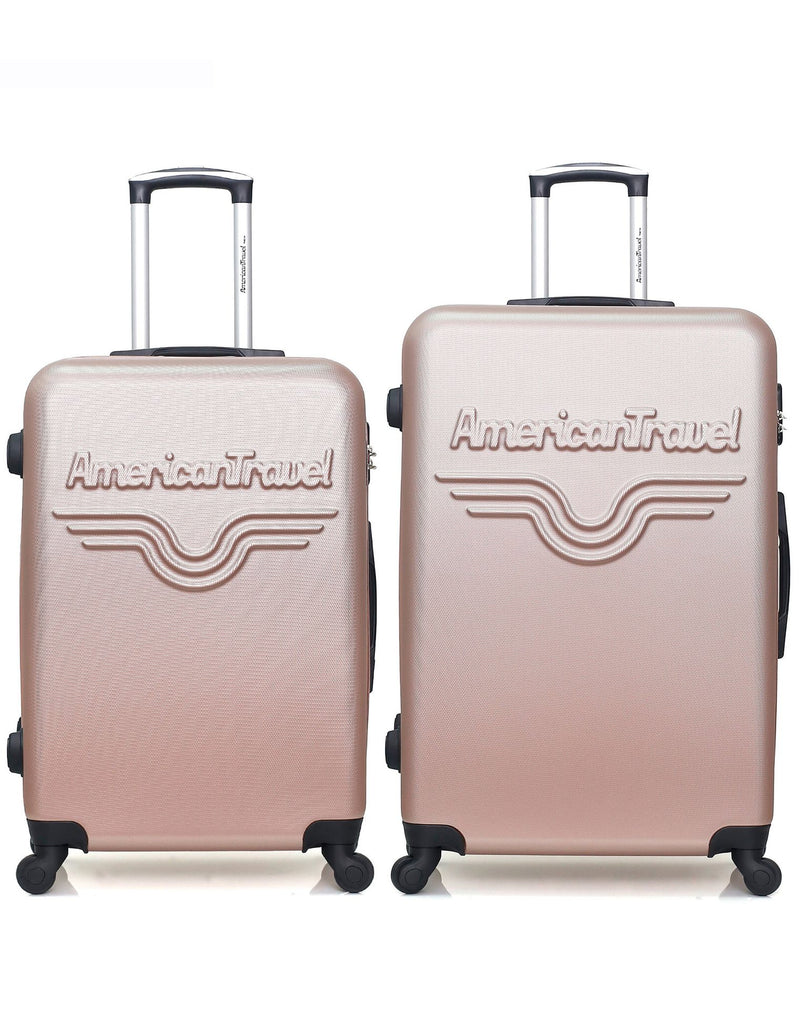 Lot de 2 - Valise grand format et valise weekend CHELSEA