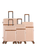 Lot de 4 Valises Rigides Grand Format, Taille Moyenne, Cabine et Cabine XS ZERMATT - Swiss Kopper | Baage