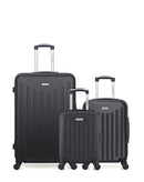 LOT DE 3 - Valises grand format, cabine et cabine XXS BROOKLYN