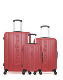 LOT DE 3 - Valises grand format, weekend et cabine SPRINGFIELD