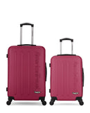 Lot de 2 Valise Weekend et valise cabine BRONX