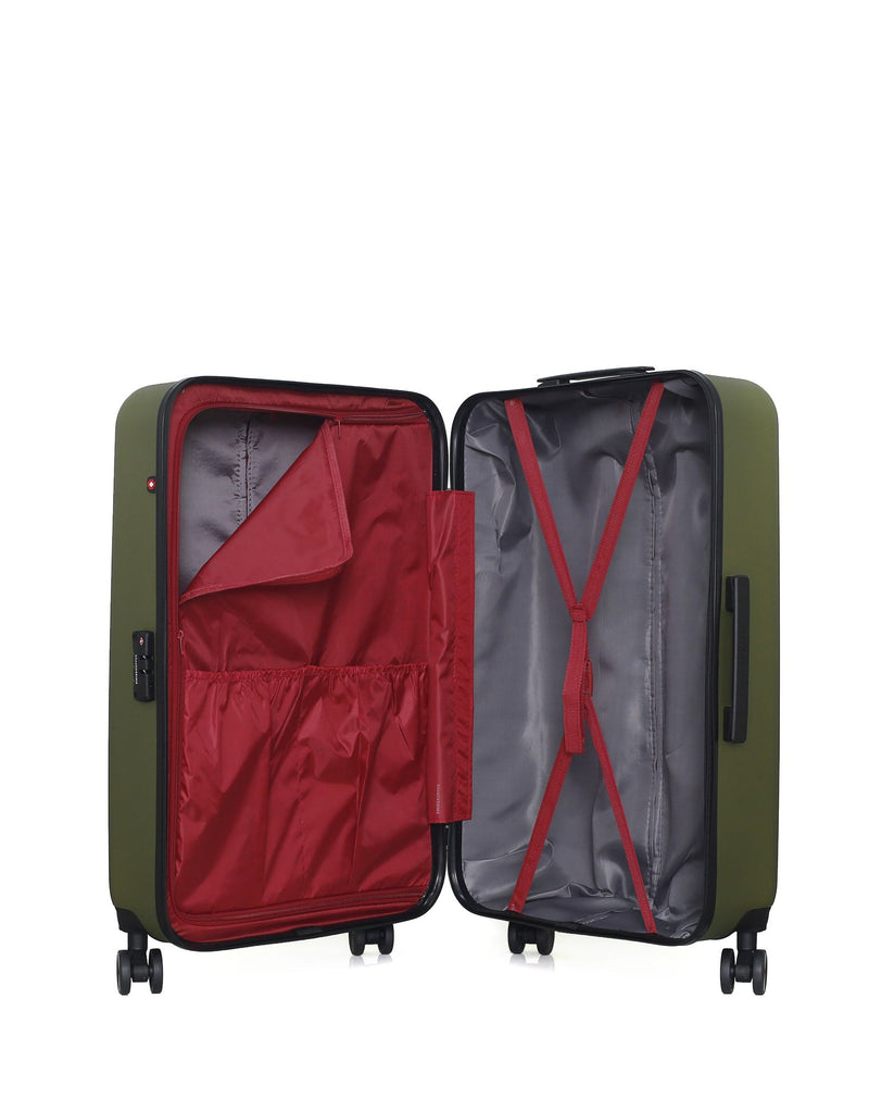 Lot de 3 Valises Rigides Grand Format, Cabine et Cabine XXS RUTI