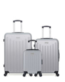 LOT DE 3 - Valises grand format, weekend et cabine XXS BROOKLYN
