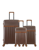 Lot de 3 Valises Rigides Grand Format, Cabine et Cabine XS ZERMATT