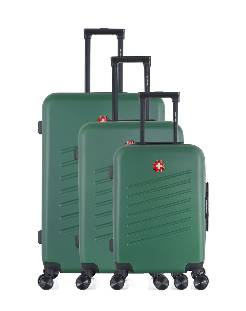 Set de 3 Valise Grand Format, Taille Moyenne et Cabine ZURICH