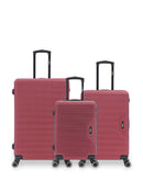 Lot de 3 Valises Rigides Grand Format, Taille Moyenne et Cabine WAGRAM