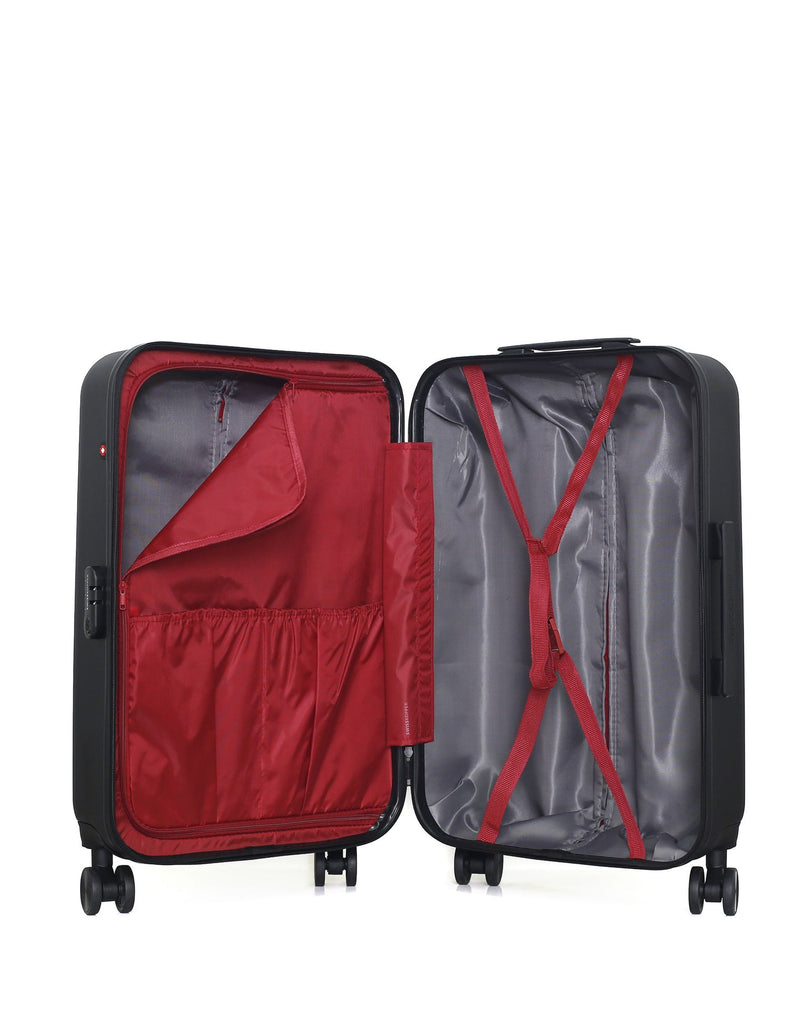 Lot de 2 Valises Rigides Taille Moyenne et Cabine WIL