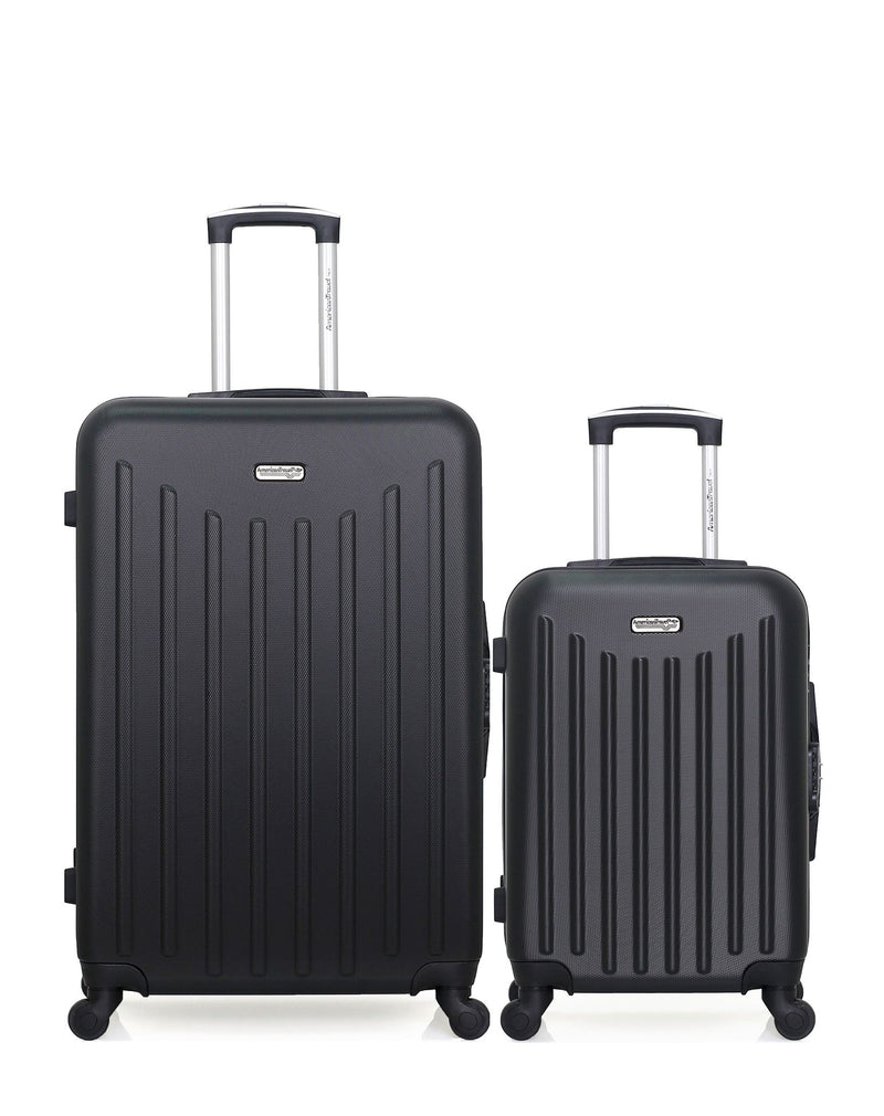 Lot de 2 Valises Rigides Grand Format et Cabine BROOKLYN