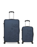 Lot de 2 Valises Rigides Grand Format et Cabine ELEONOR