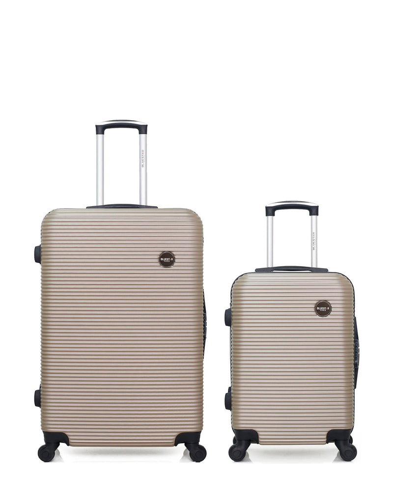 Lot de 2 Valises Rigides Grand Format et Cabine LONDON