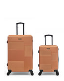 Lot de 2 Valises Rigides Grand Format et Cabine LIVIA