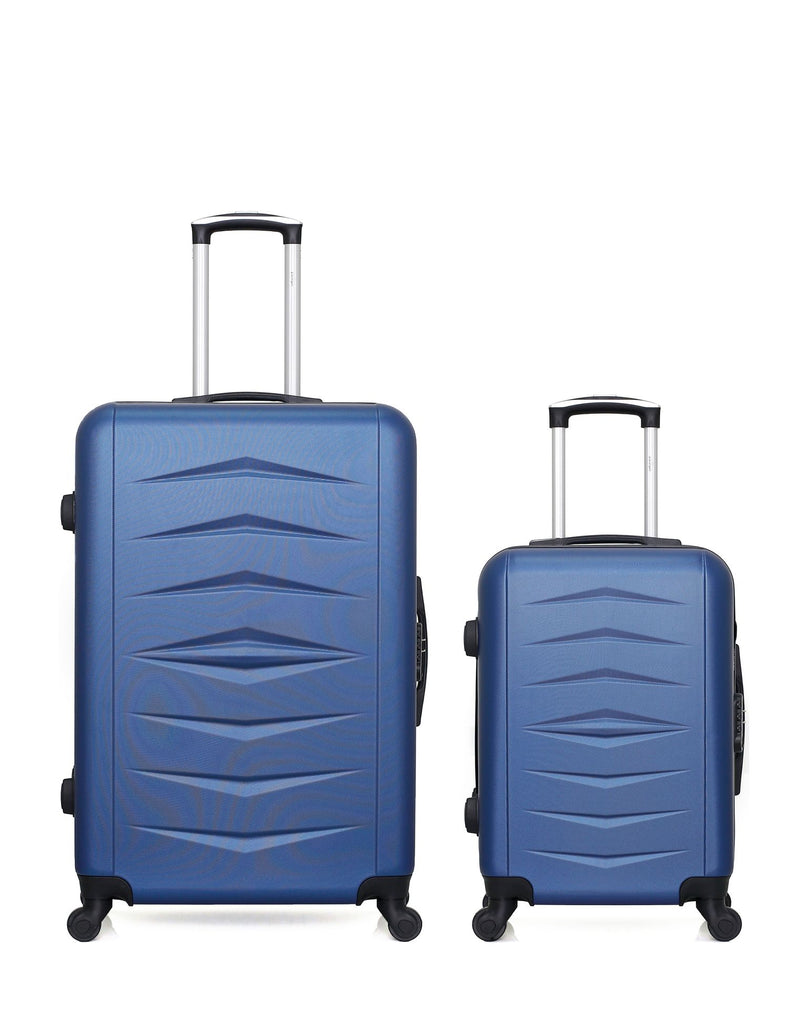 Lot de 2 Valises Rigides Grand Format et Cabine OVIEDO