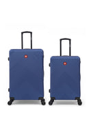 Lot de 2 Valises Rigides Grand Format et Taille Moyenne OLTEN