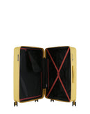 Lot de 4 Valises Rigides Grand Format, Taille Moyenne, Cabine et Cabine XS ODEON