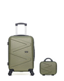 Lot de 2 Valises Rigides Cabine et Vanity AMAZONE