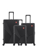 Lot de 3 Valises Rigides Grand Format, Taille Moyenne et Cabine FRIBOURG