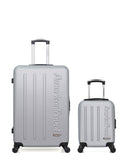 Lot de 2 Valises Rigides Grand Format et Cabine XXS BRONX