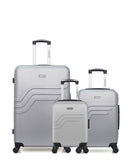 LOT DE 3 - Valises grand format, cabine et cabine XXS QUEENS