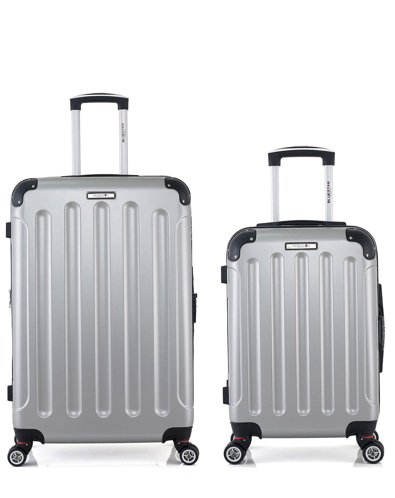 Lot de 2 Valises Rigides Grand Format et Cabine TUNIS