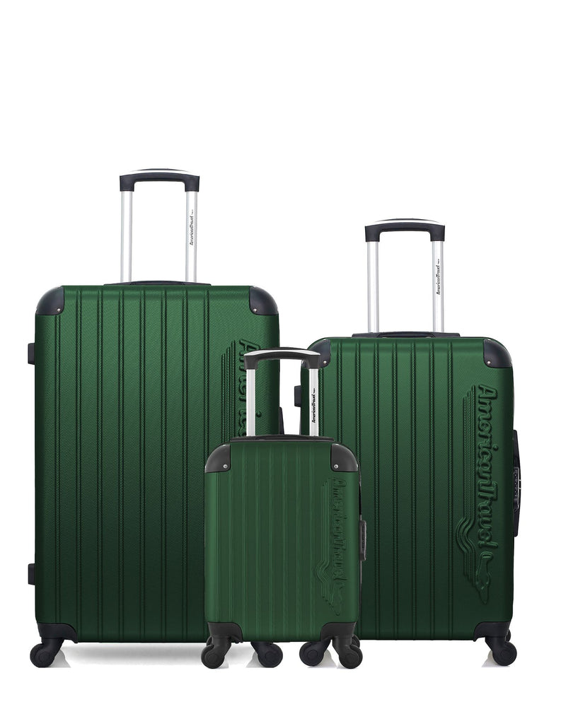 Lot de 3 Valises Rigides Grand Format, Taille Moyenne et Cabine XXS BUDAPEST