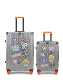 Lot de 2 Valises Rigides Grand Format et Cabine LUGERS