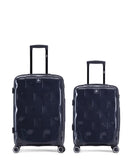 Lot de 2 Valises Rigides Taille Moyenne et Cabine AQUILA