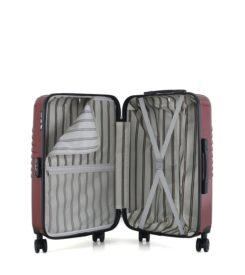 Lot de 2 Valises Rigides Taille Moyenne et Vanity PETER