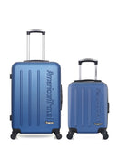 Lot de 2 Valises Rigides Taille Moyenne et Cabine XXS BRONX