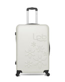 Lot de 2 Valises Rigides Grand Format et Cabine ELEONOR