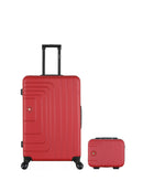 Lot de 2 Valises grand format et vanity RUTI