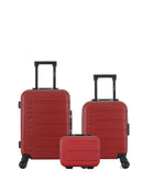 Lot de 3 Valises Rigides Cabine, Cabine XXS et Vanity AIGLE