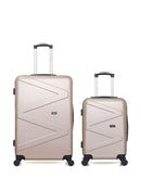 Lot de 2 Valises Rigides Grand Format et Cabine AMAZONE