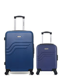 LOT DE 2 - Valise Week-end et Valise Cabine XXS QUEENS