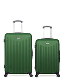 Lot de 2 - Valise grand format et valise weekend BROOKLYN