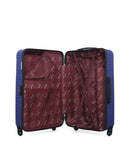 Lot de 3 Valises Rigides Grand Format, Cabine et Cabine XXS MEMPHIS