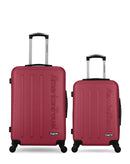 Lot de 2 Valise Weekend et valise cabine BRONX