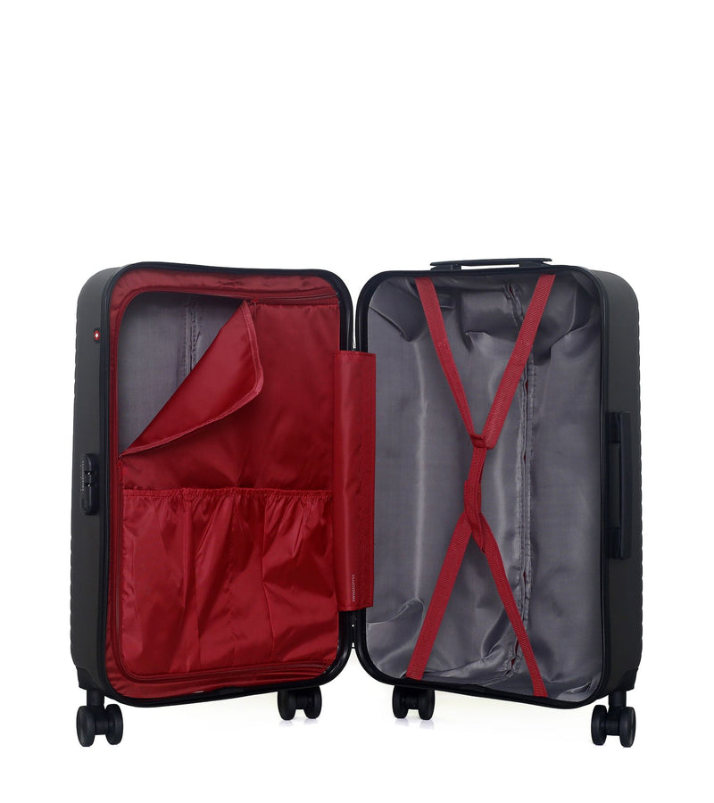 Lot de 2 Valises Rigides Taille Moyenne et Cabine SPIEZ