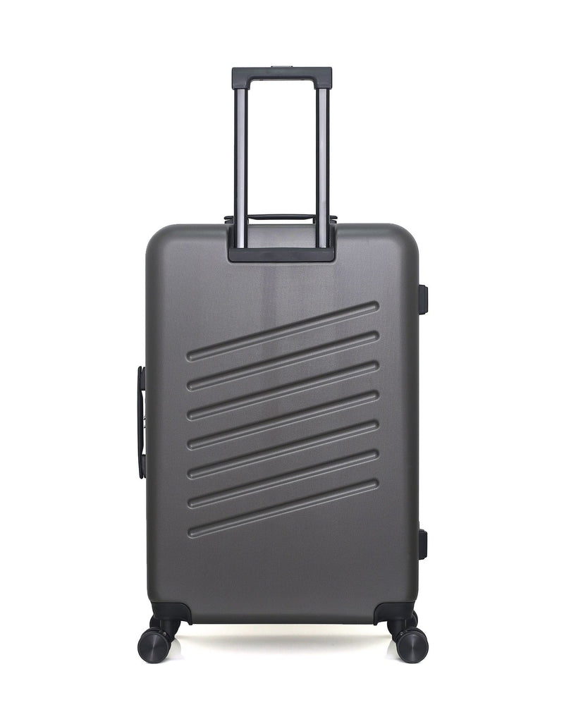 Lot de 4 Valises Rigides Grand Format, Taille Moyenne, Cabine et Vanity ZURICH
