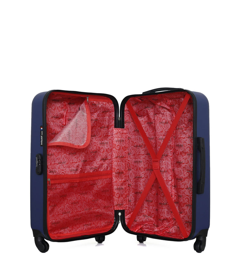 Lot de 3 Valises Rigides Taille Moyenne, Cabine XXS et Vanity OVIEDO