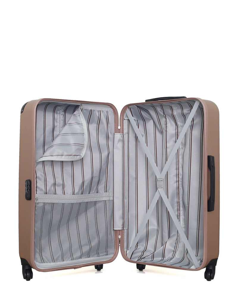 Lot de 2 Valises Rigides Grand Format et Cabine PORTER