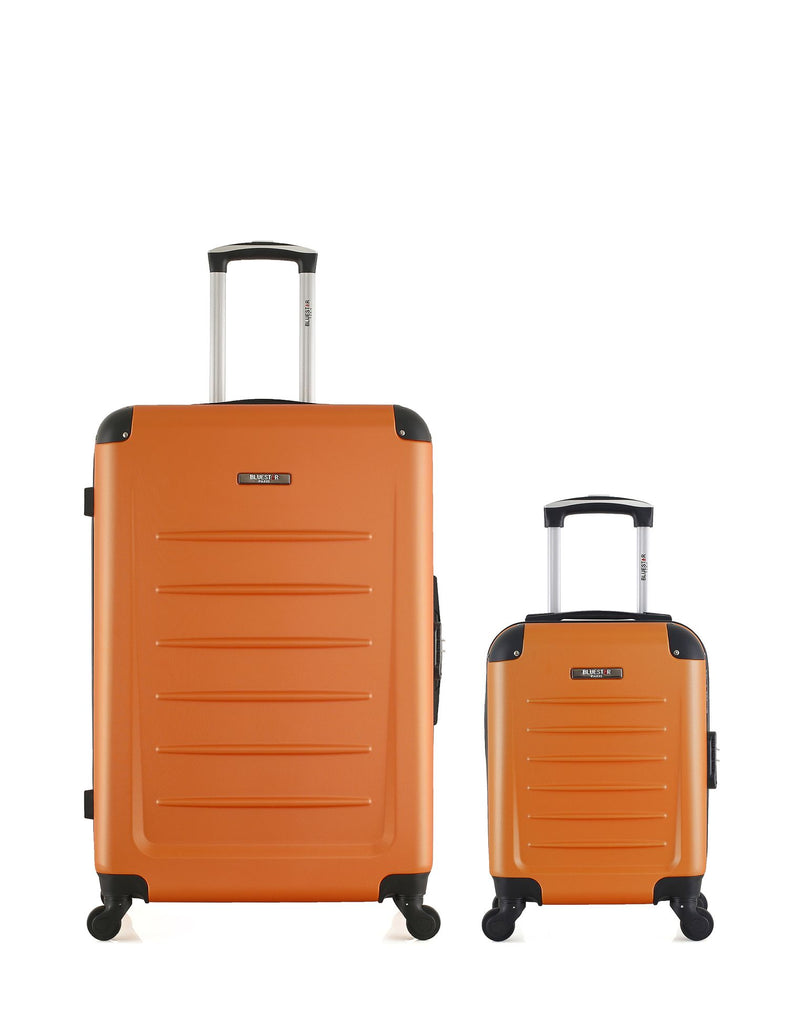 Lot de 2 Valises Rigides Grand Format et Cabine XXS OPERA